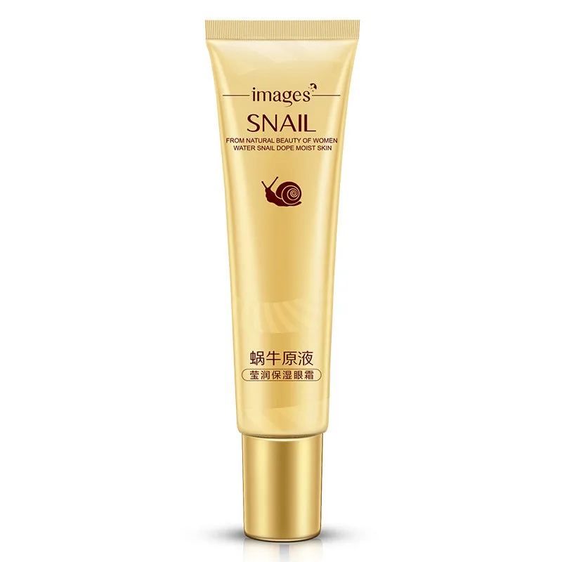 Snail Cream Gel - IMAGES Snail Eye Cream Whitening Moisturizing
