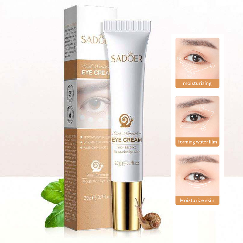 Snail Cream Gel - Instant Eye Bag Removal Cream Snail