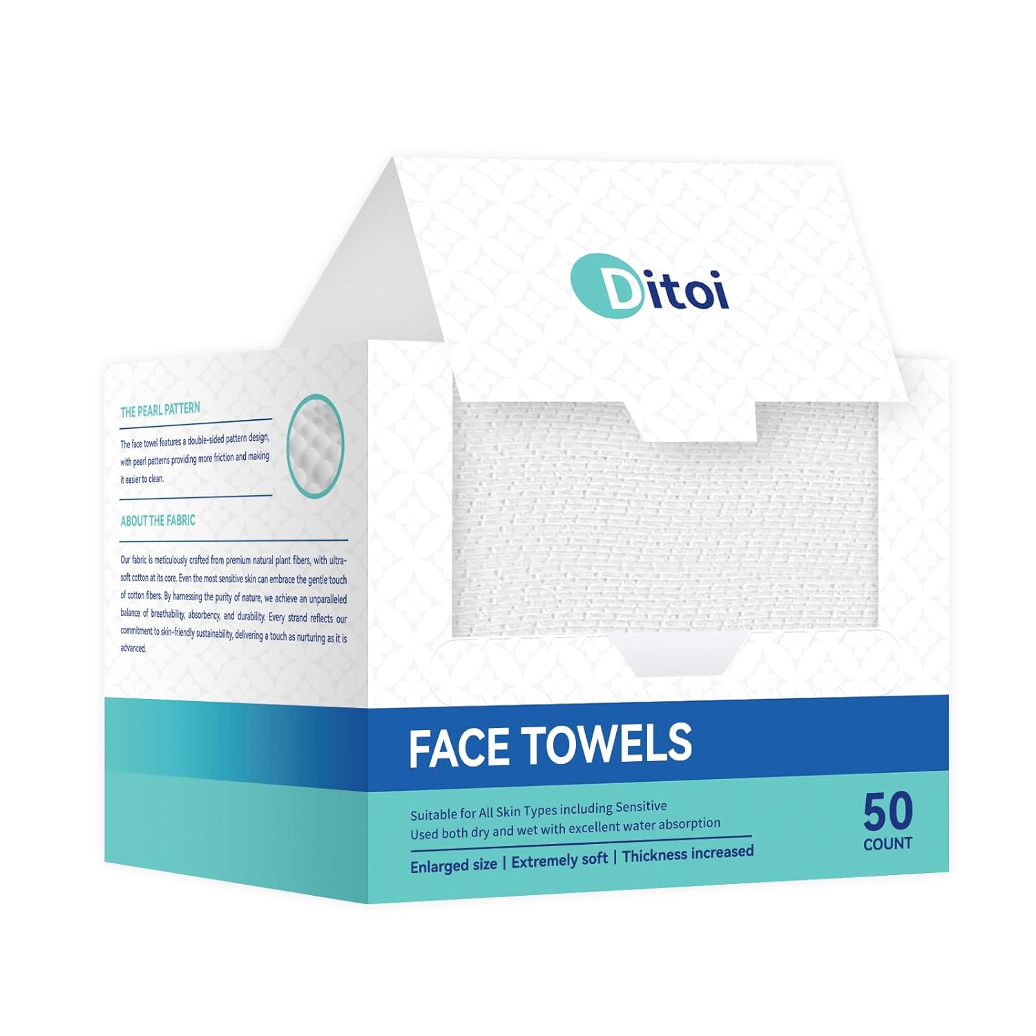 XL Disposable Face Towels, Sof - Xl Skincare ulasan dan harga