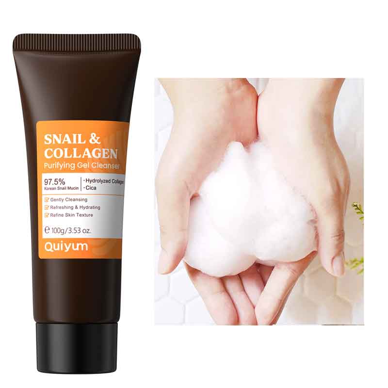 Snail Collagen Face Wash Gentl - Snail Cream Gel ulasan dan harga