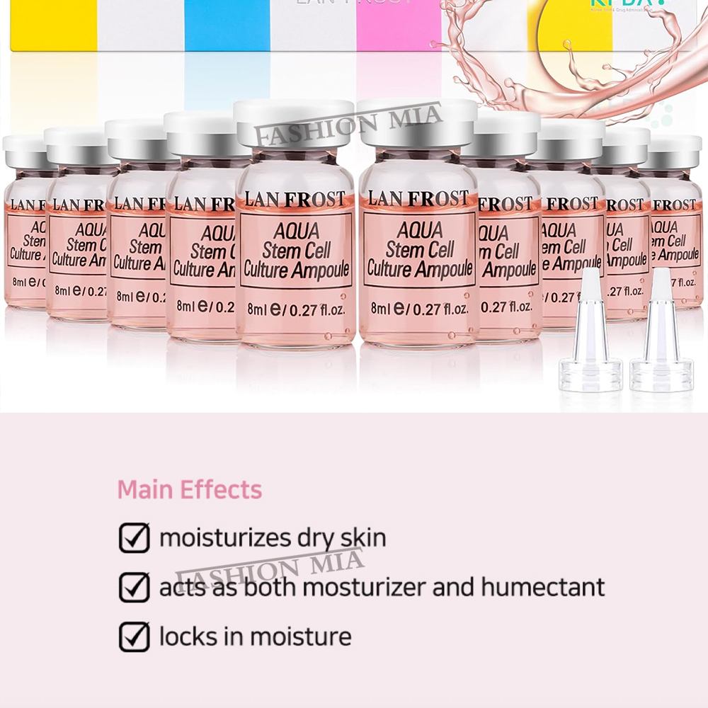 Korea 8ml Aqua Stem Cell Cultu - Skincare Whitening ulasan dan harga