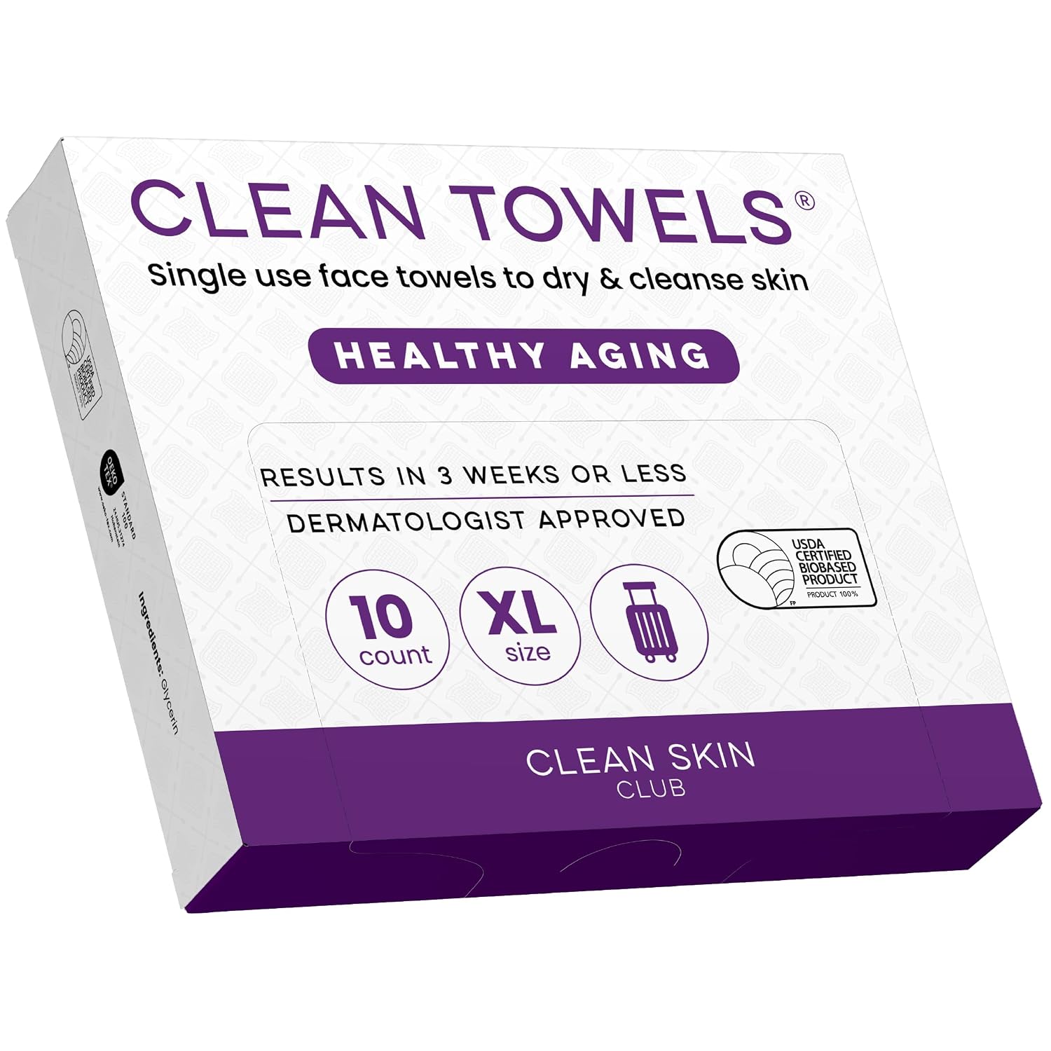 Anti-Aging Disposable Face Tow - Xl Skincare ulasan dan harga