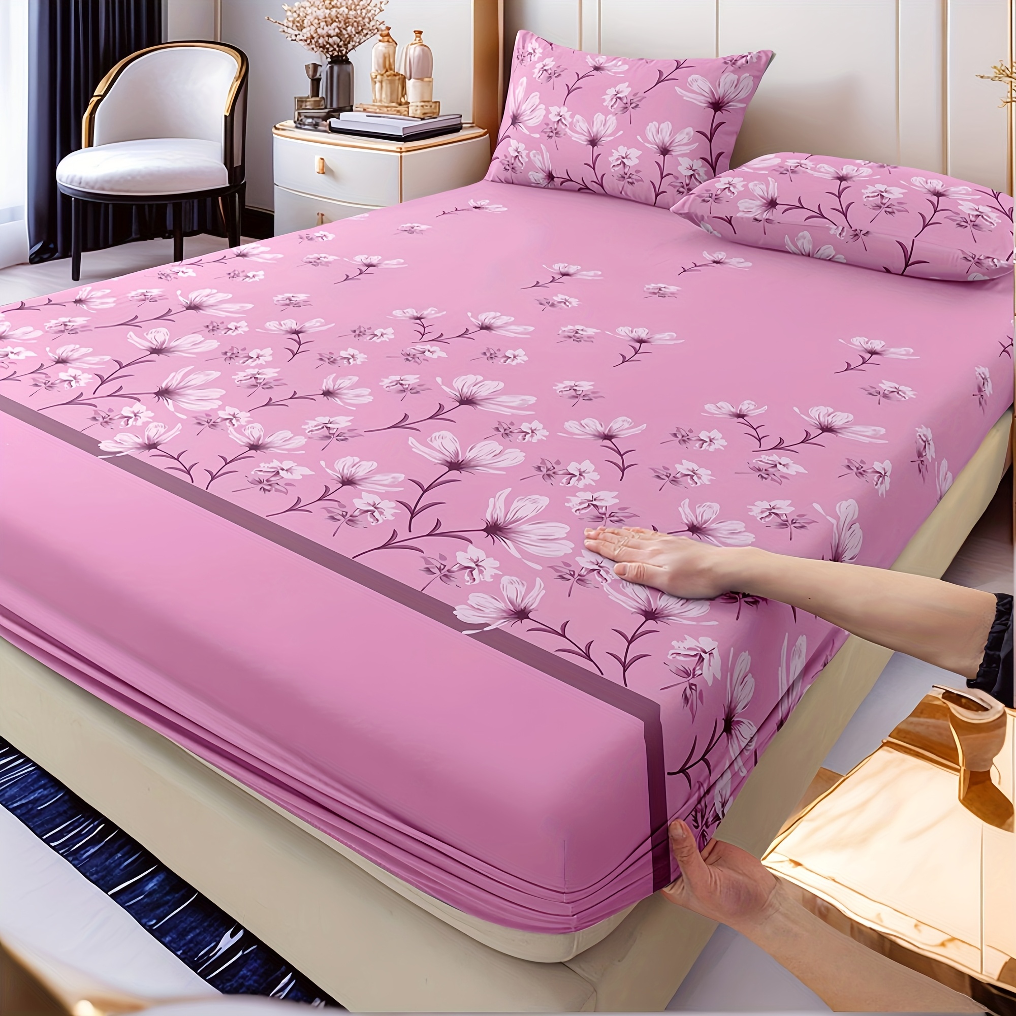Pink Magnolia Premium Fitted S - Skincare Queen ulasan dan harga