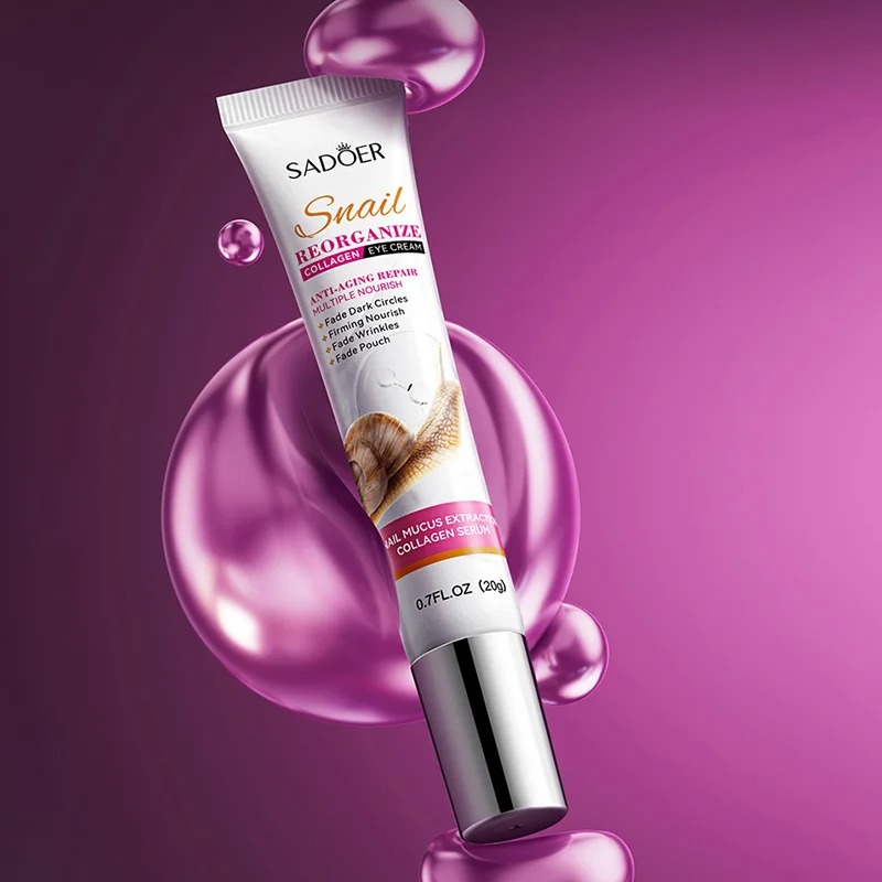 Saoder Snail Collagen Eye Crea - Snail Cream Gel ulasan dan harga