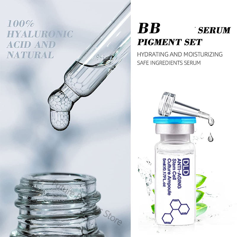 10pcs Hyaluronic Acid Ampoule  - Skincare Vitamin C ulasan dan harga