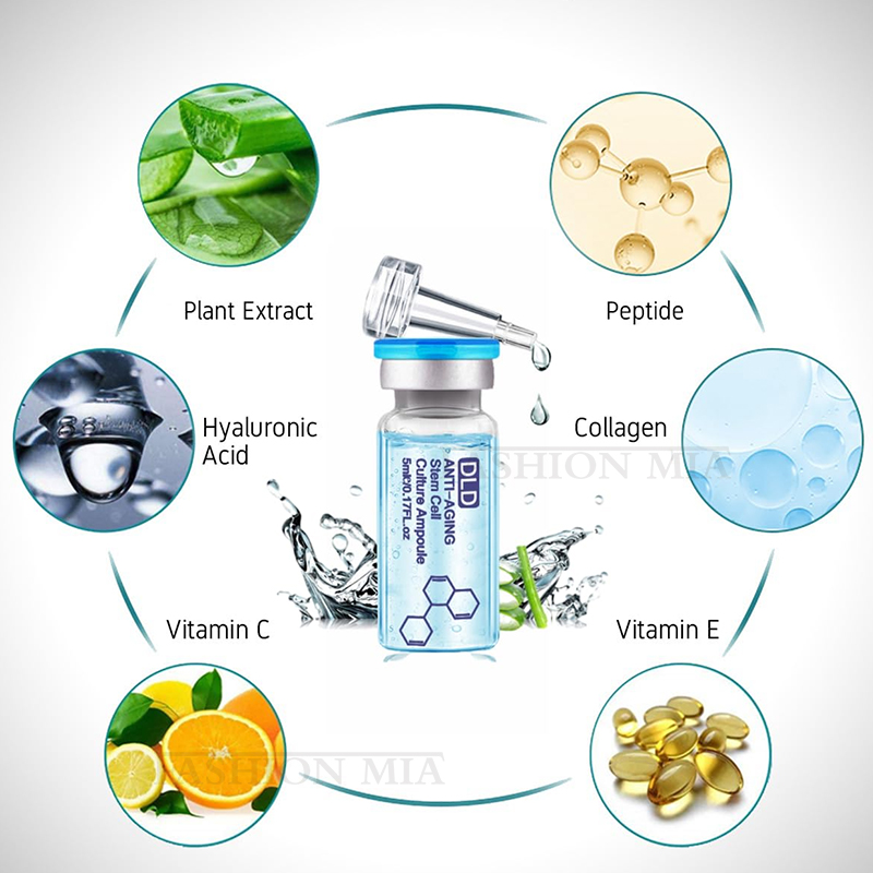 10pcs Hyaluronic Acid Ampoule  - Skincare Vitamin C ulasan dan harga