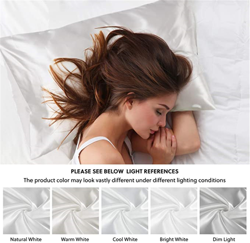 2pcs/lot Queen Size Solid Silk - Skincare Queen ulasan dan harga
