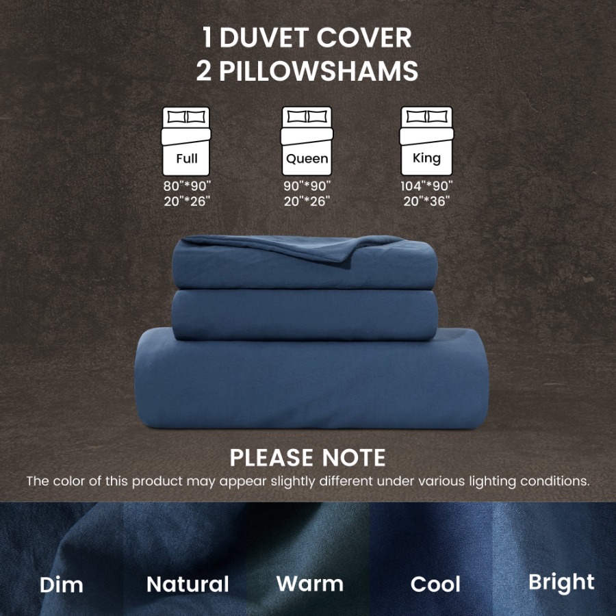 Duvet Cover Queen Size Stone W - Skincare Queen ulasan dan harga