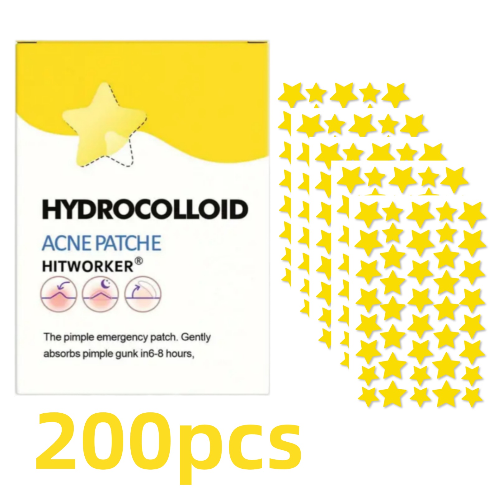 200/400 Pcs Star-Shaped Acne P - Skincare China ulasan dan harga