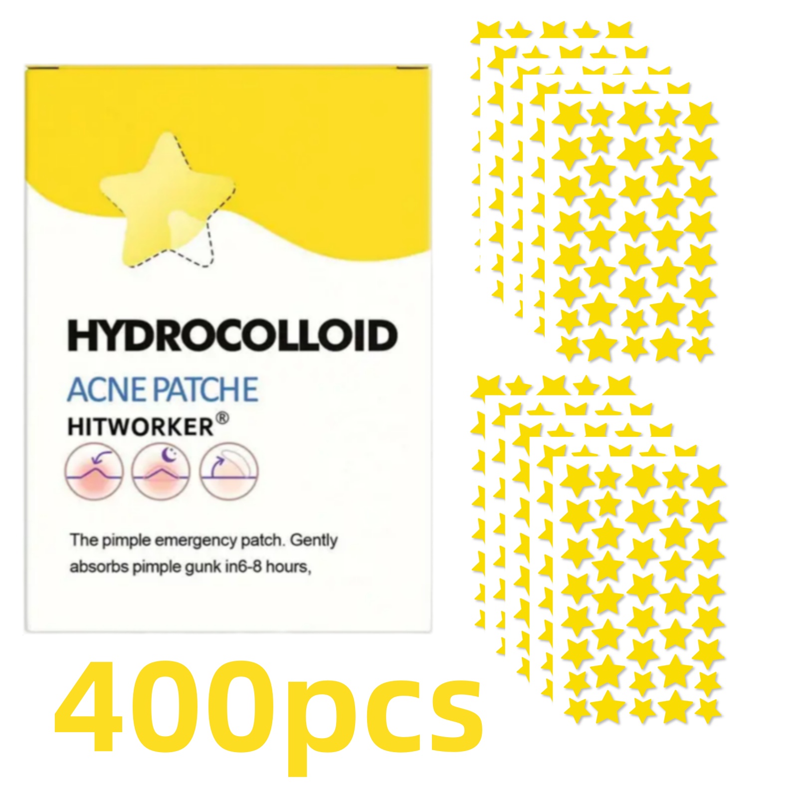 200/400 Pcs Star-Shaped Acne P - Skincare China ulasan dan harga