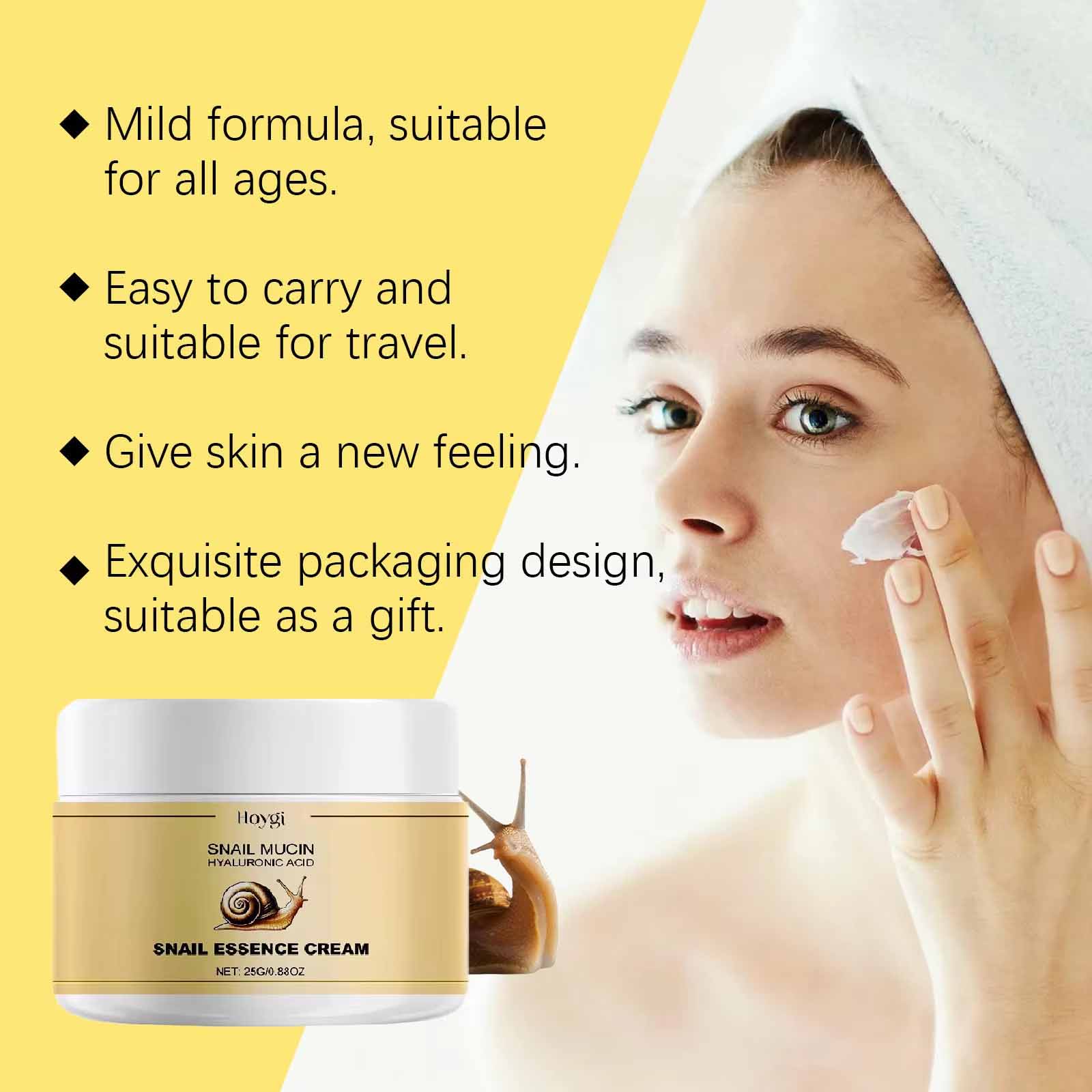 Snail Face Cream Wrinkle Remov - Snail Cream Gel ulasan dan harga