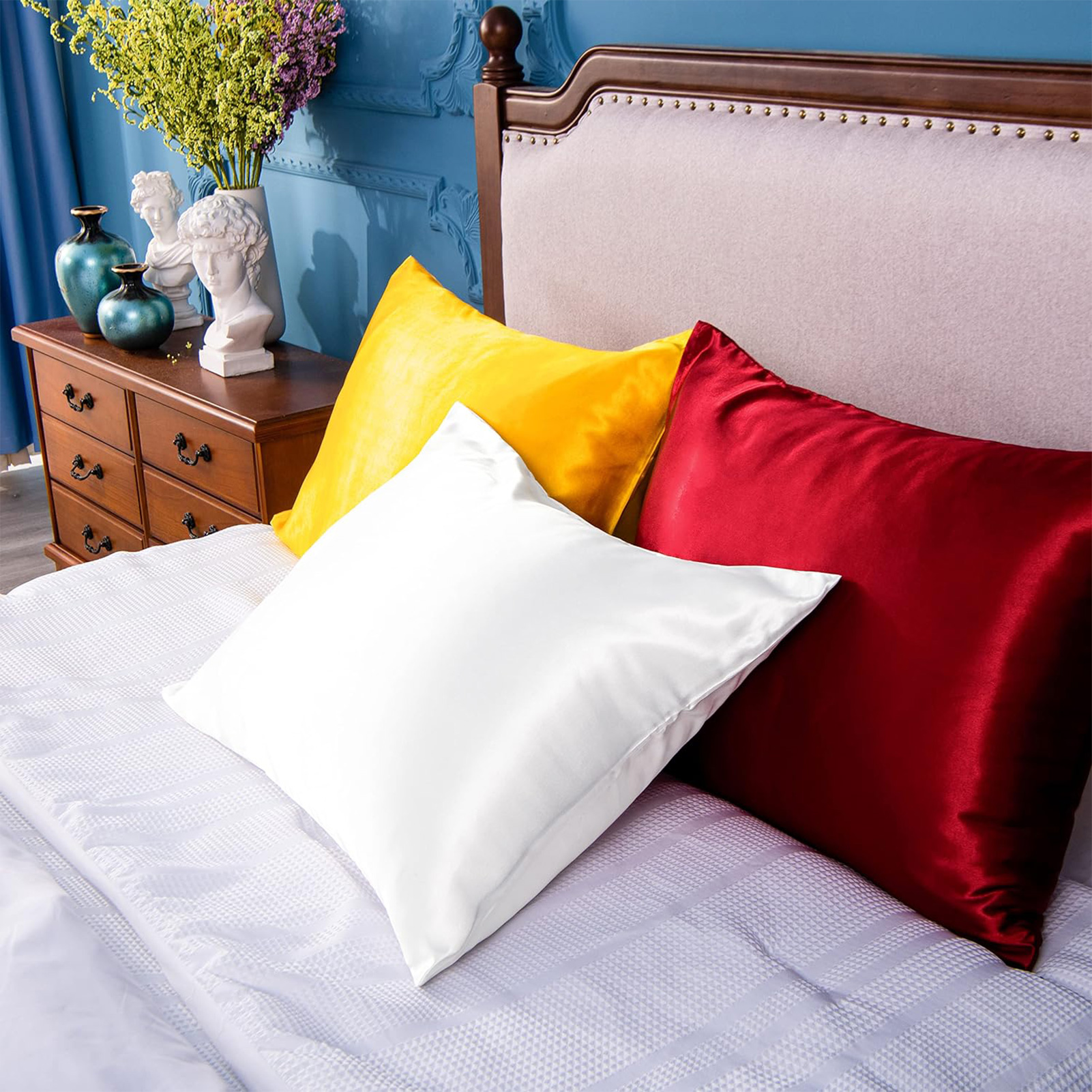 Satin Pillowcase for Hair and  - Skincare Queen ulasan dan harga