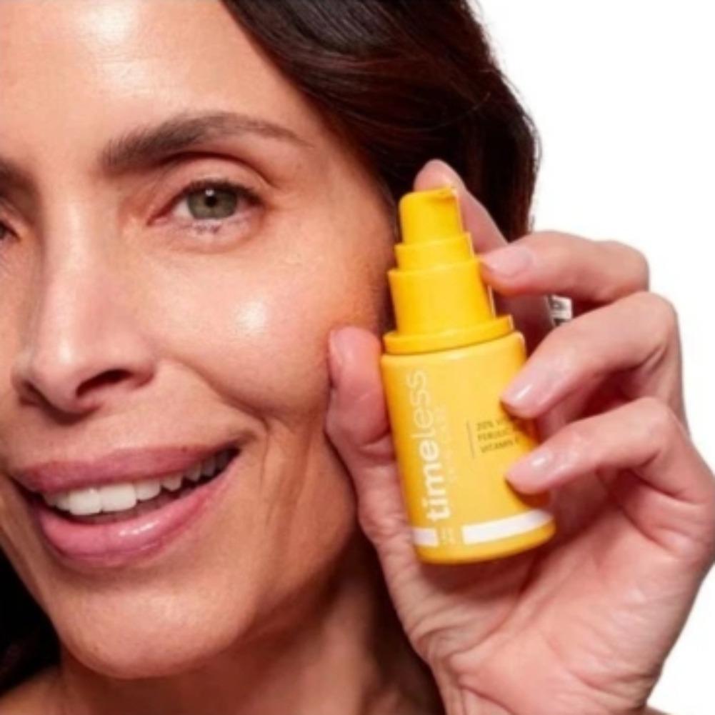 Original Timeless 20% Vitamin  - Skincare Vitamin C ulasan dan harga