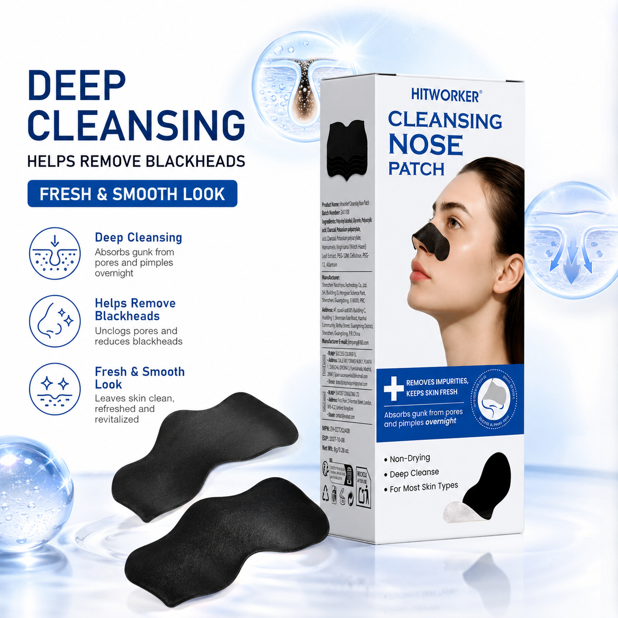 HITWORKER Blackhead Remover No - Skincare China ulasan dan harga