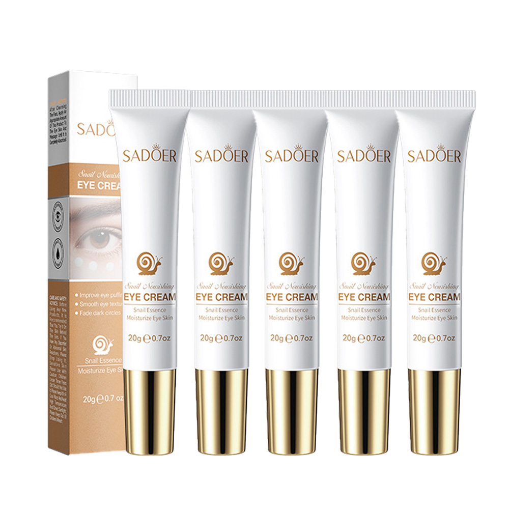SADOER Snail Eye Cream Anti Wr - Snail Cream Gel ulasan dan harga