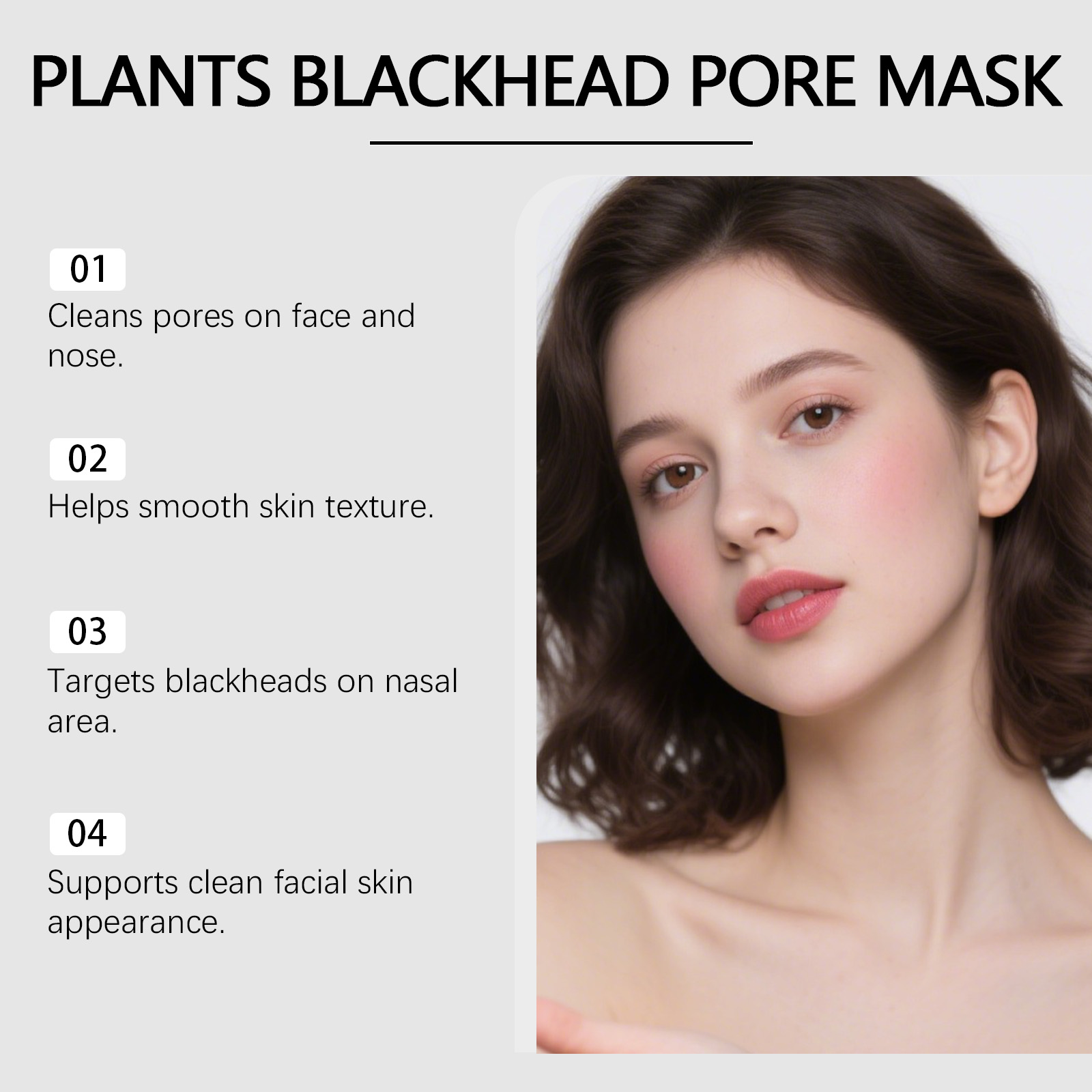Bamboo Charcoal Blackhead Mask - Skincare China ulasan dan harga