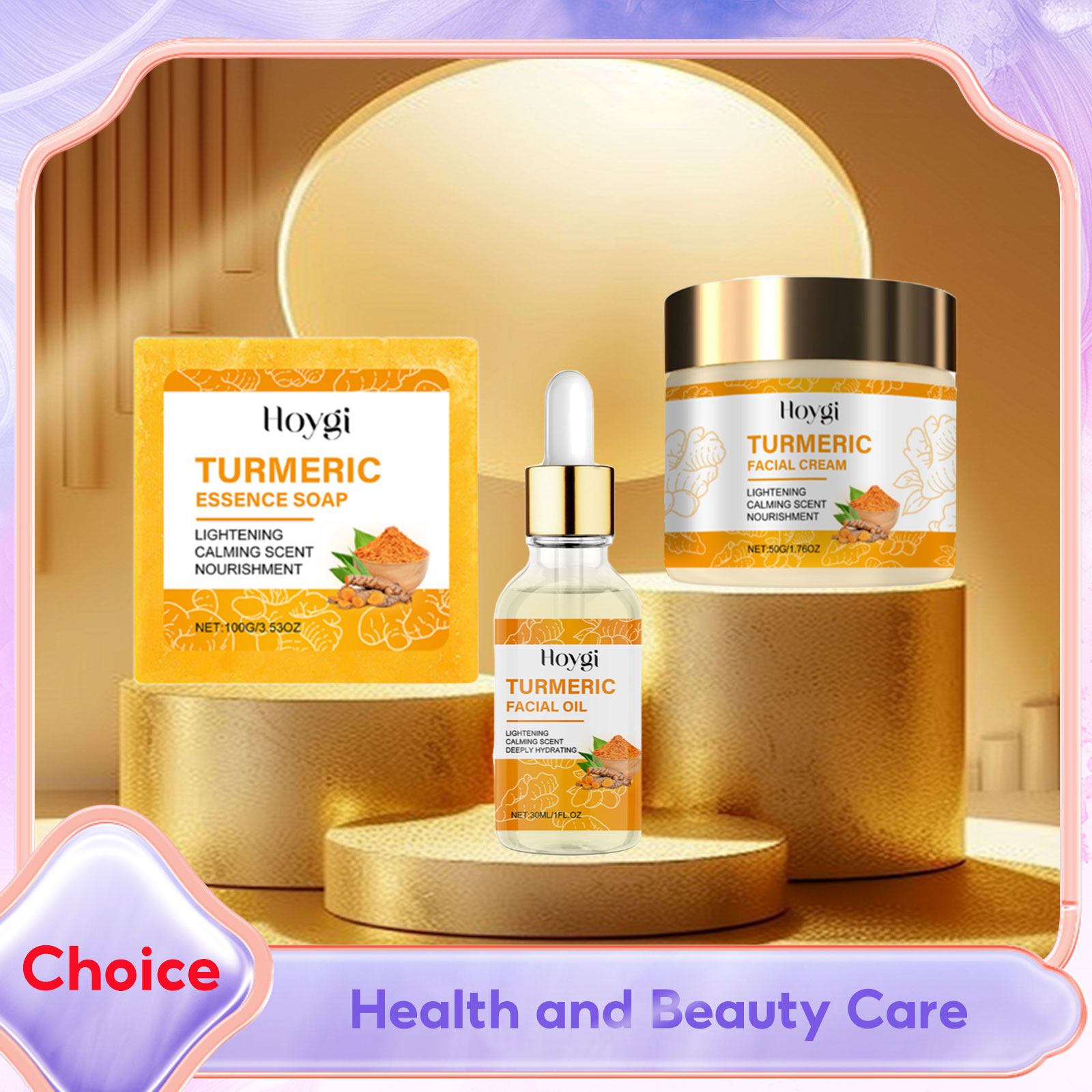 Turmeric Skincare Set Body Soa - Skincare Whitening ulasan dan harga