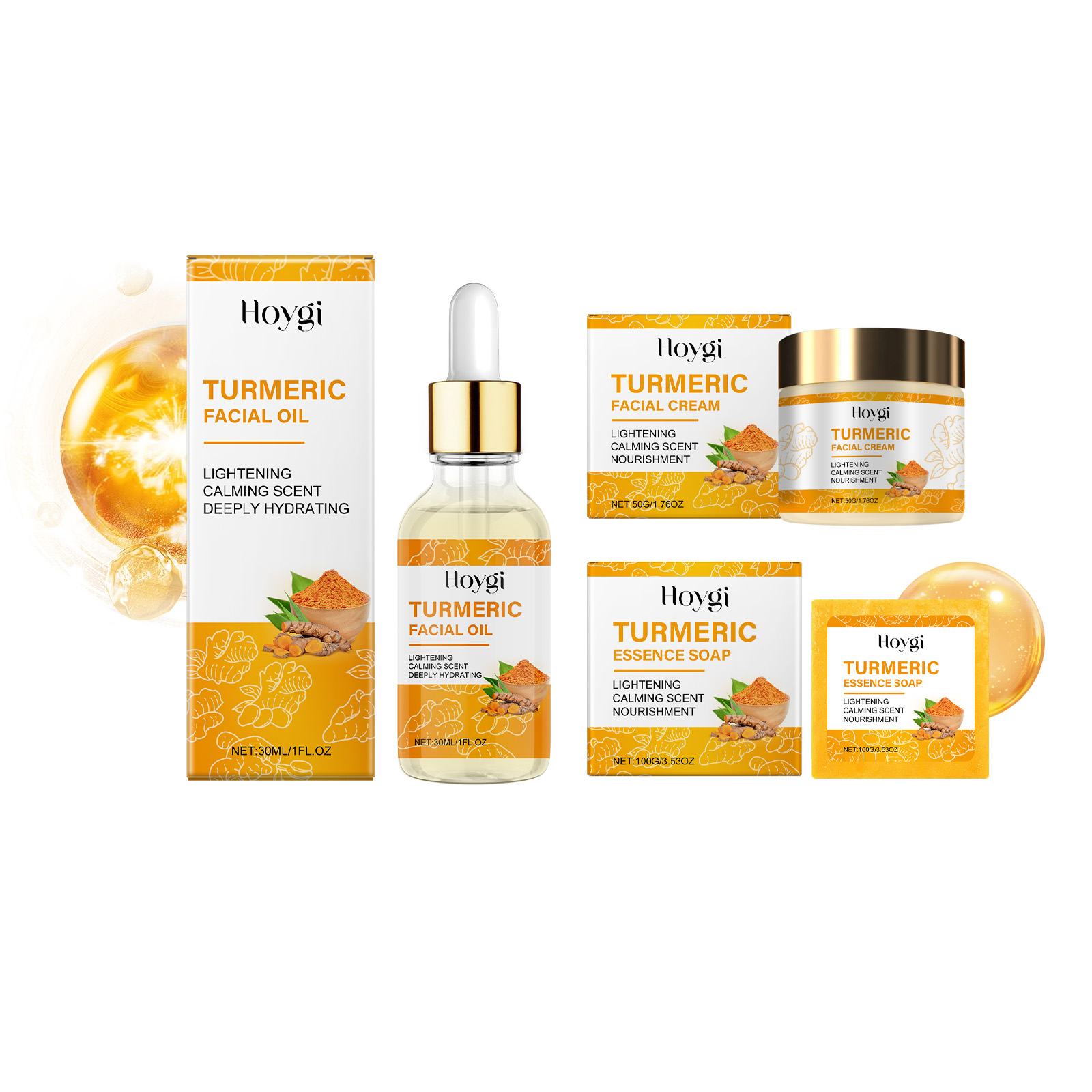 Turmeric Skincare Set Body Soa - Skincare Whitening ulasan dan harga