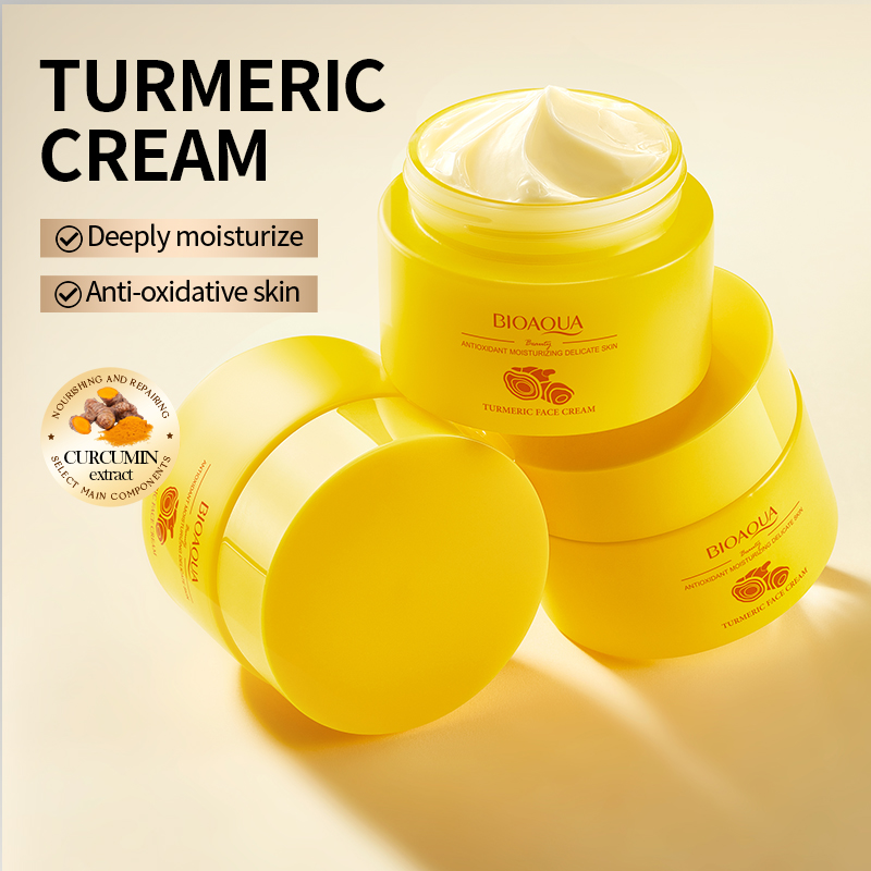 BIOAQUA Turmeric Skin Care Set - Skincare Whitening ulasan dan harga