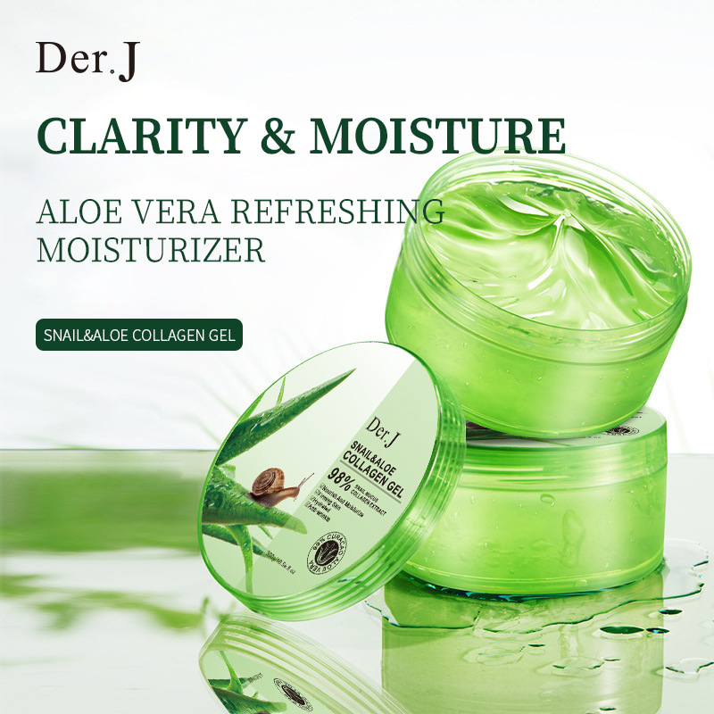 300g Snail Aloe Collagen Gel H - Snail Cream Gel ulasan dan harga