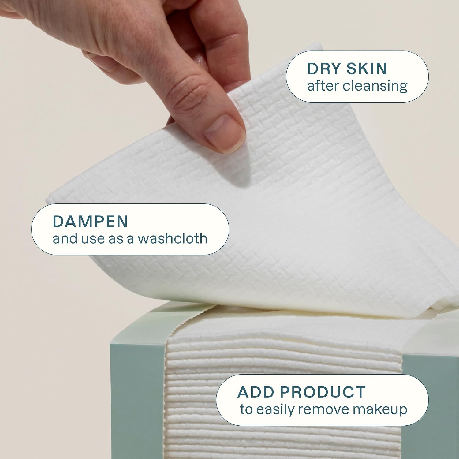 XL Disposable Face Towels, 100 - Xl Skincare ulasan dan harga