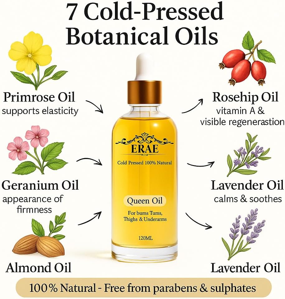 ERAE Queen Oil Cold-Pressed 10 - Skincare Queen ulasan dan harga