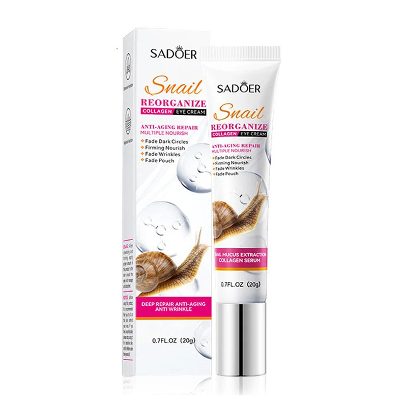 SAODER Snail Collagen Eye Crea - Snail Cream Gel ulasan dan harga
