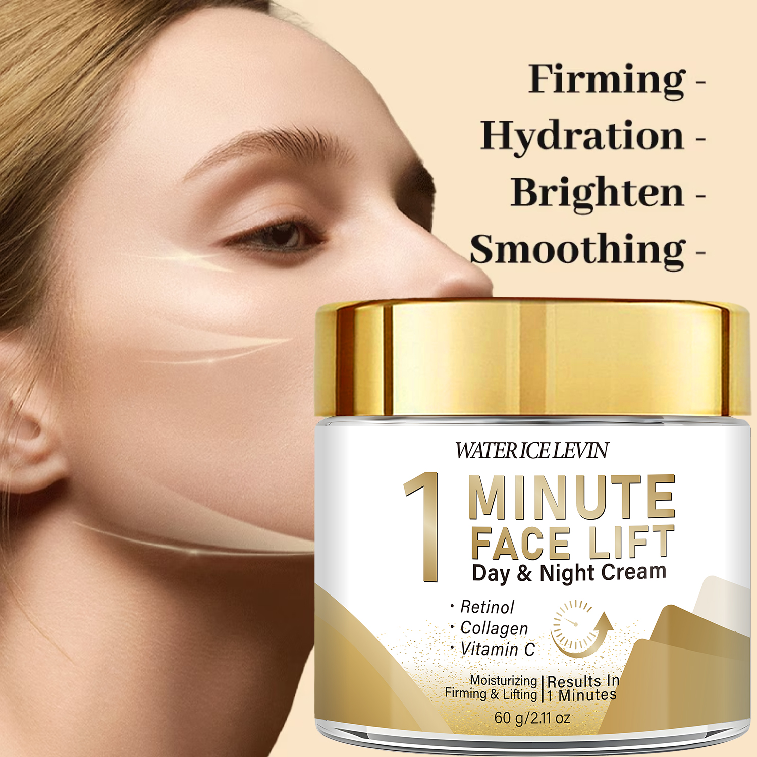 Minute Face Lift Day Night Cre - Skincare Vitamin C ulasan dan harga
