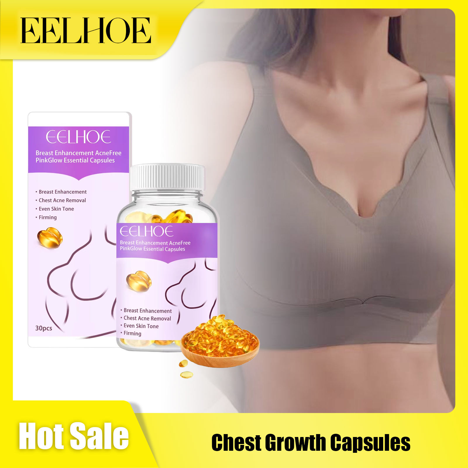 EELHOE Chest Care Capsules Pro - Skincare China ulasan dan harga