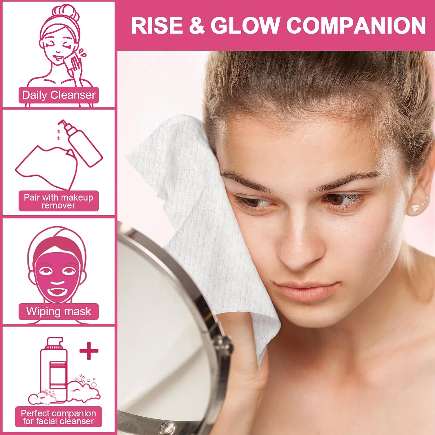 Ultra Thick Disposable Face To - Xl Skincare ulasan dan harga