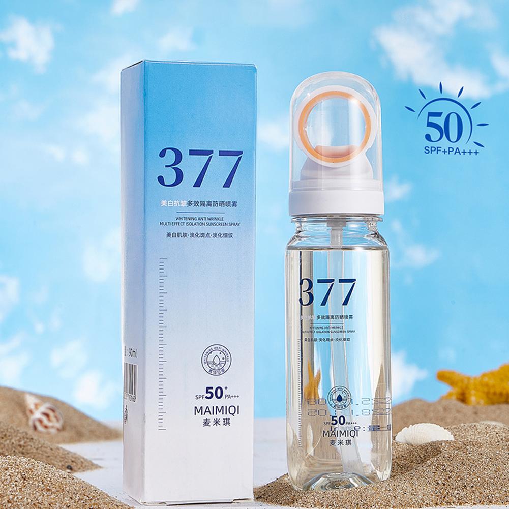 1/3/5PCS Sunscreen Spray SPF50 - Skincare Whitening ulasan dan harga