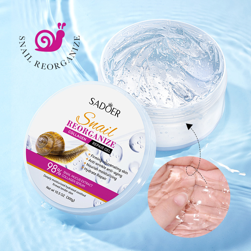 SADOER Snail Collagen Face Cre - Snail Cream Gel ulasan dan harga