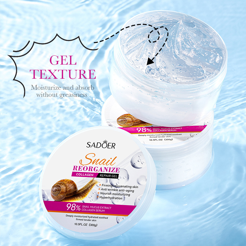 SADOER Snail Collagen Face Cre - Snail Cream Gel ulasan dan harga